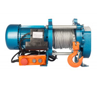 Лебедка электрическая  300/600 кг 100/50 м с канатом 380 В TOR KCD