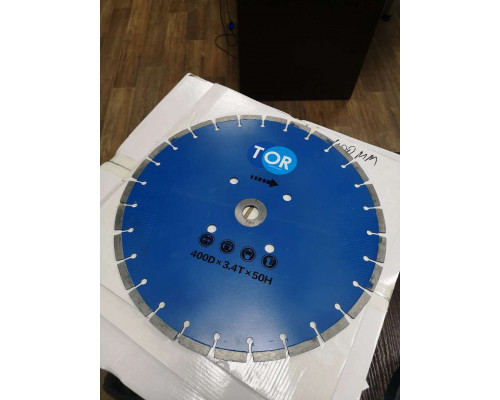 Диск по бетону для швонарезчиков HQR500A-2 (E) 400Dx3,6Tx50H (Cutter Disc 400 mm)