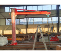 Кран консольный поворотный ручной TOR PSJ35025 250 кг, высота 3 м, стрела 5 м